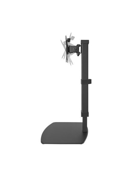 AISENS Soporte De Mesa Eco Giratorio E Inclinable Para Monitor/tv 8kg De 17-32, Negro
