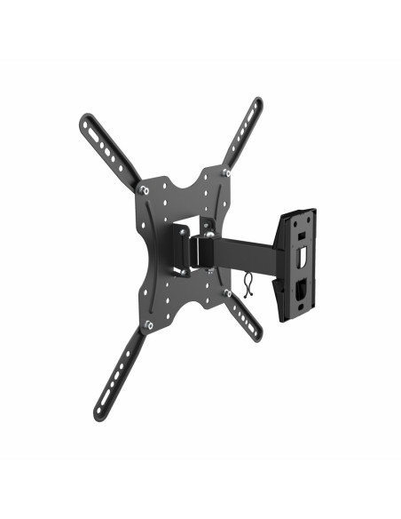 AISENS Soporte ECO giratorio, inclinable para monitor/TV 30kg (2 Pivotes) de 32-55, Negro