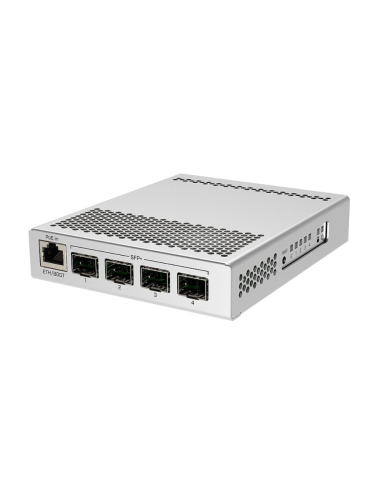 Mikrotik CRS305-1G-4S+IN switch Gestionado Gigabit Ethernet (10/100/1000) Energía sobre Ethernet (PoE) Blanco