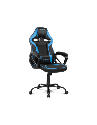 DRIFT DR50 Silla para videojuegos de PC Asiento acolchado tapizado Negro, Azul