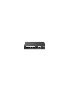 Ruijie Networks RG-ES206GS-P switch Gestionado L2 Gigabit Ethernet (10/100/1000) Energía sobre Ethernet (PoE) Negro