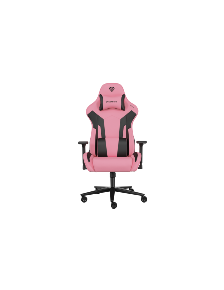 GENESIS Nitro 720 Silla para videojuegos de PC Asiento inflable Negro, Rosa
