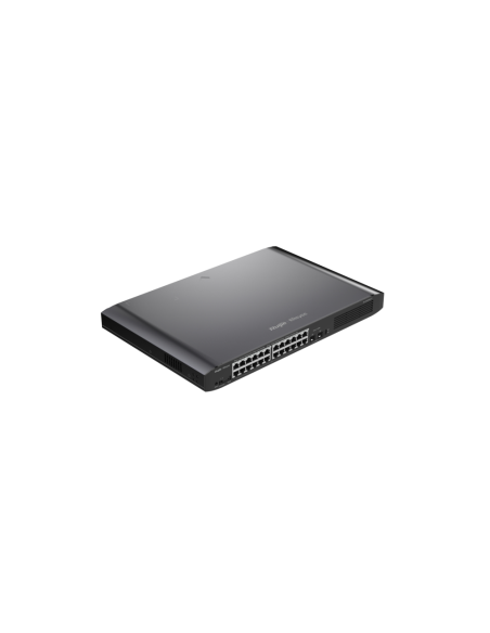 Ruijie Networks RG-ES226GC-P switch Gestionado L2 Gigabit Ethernet (10/100/1000) Energía sobre Ethernet (PoE) Negro