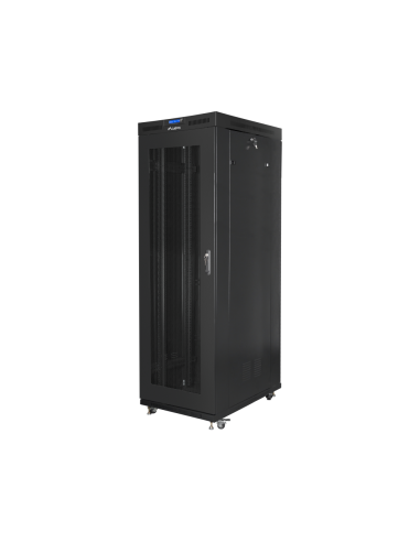 Lanberg FF01-8227-23BL armario rack 27U Rack o bastidor independiente Negro