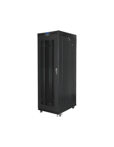 Lanberg FF01-8227-23BL armario rack 27U Rack o bastidor independiente Negro