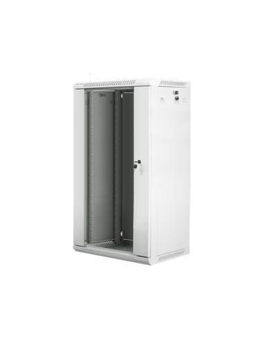Lanberg WF01-6422-10S armario rack 22U Bastidor de pared Gris