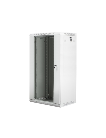 Lanberg WF01-6422-10S armario rack 22U Bastidor de pared Gris