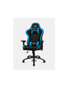 DRIFT DR110BL silla para videojuegos Butaca para jugar Asiento acolchado Negro, Azul