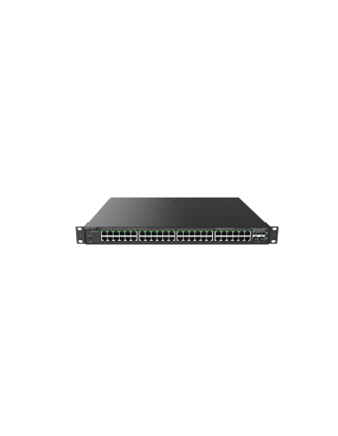 Ruijie Networks RG-NBS3100-48GT4SFP-P switch Gestionado L2 Gigabit Ethernet (10/100/1000) Energía sobre Ethernet (PoE) Negro