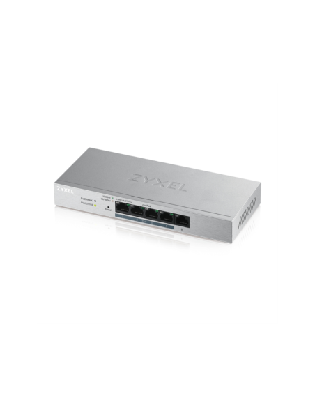Zyxel GS1200-5HP v2 Gestionado Gigabit Ethernet (10/100/1000) Energía sobre Ethernet (PoE) Gris
