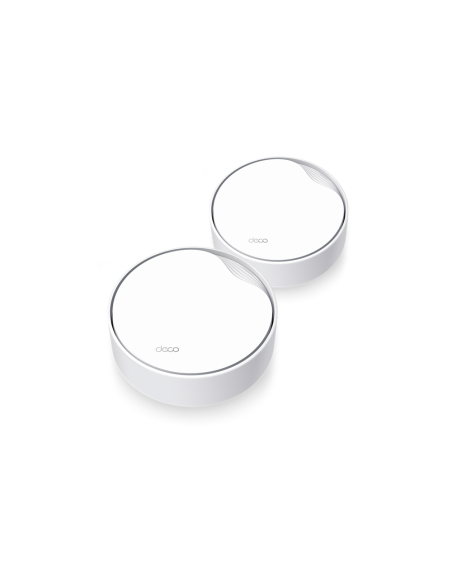 TP-Link DECO X50-POE(2-PACK) sistema Wi-Fi Mesh (Wi-Fi en malla) Doble banda (2,4 GHz / 5 GHz) Wi-Fi 6 (802.11ax) Blanco Interno