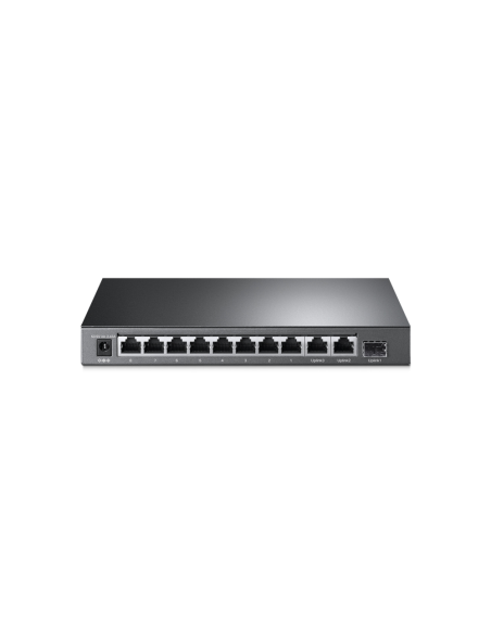 TP-Link TL-SG1210MP switch No administrado Gigabit Ethernet (10/100/1000) Energía sobre Ethernet (PoE) Negro