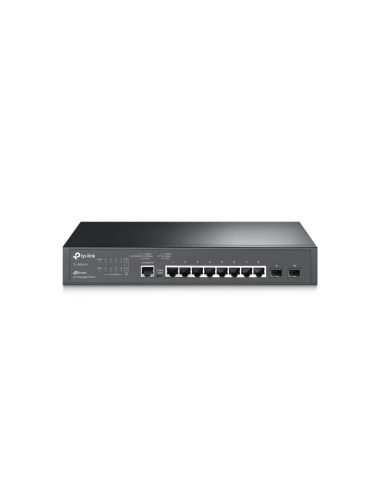 TP-Link JetStream TL-SG3210 switch Gestionado L2/L3 Gigabit Ethernet (10/100/1000) 1U Negro