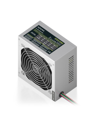 AISENS Fuente Alimentacion ATX 500W OEM, Plata