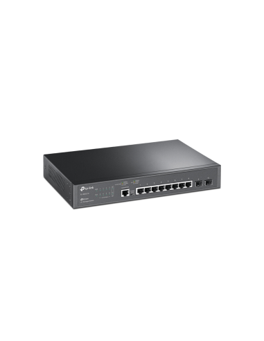 TP-Link JetStream TL-SG3210 switch Gestionado L2/L3 Gigabit Ethernet (10/100/1000) 1U Negro