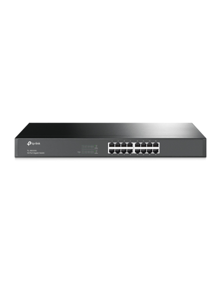 TP-Link TL-SG1016 No administrado Gigabit Ethernet (10/100/1000) 1U Negro