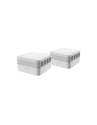 Strong MESHKITAX3000 sistema Wi-Fi Mesh (Wi-Fi en malla) Doble banda (2,4 GHz / 5 GHz) Wi-Fi 6 (802.11ax) Blanco 2 Interno