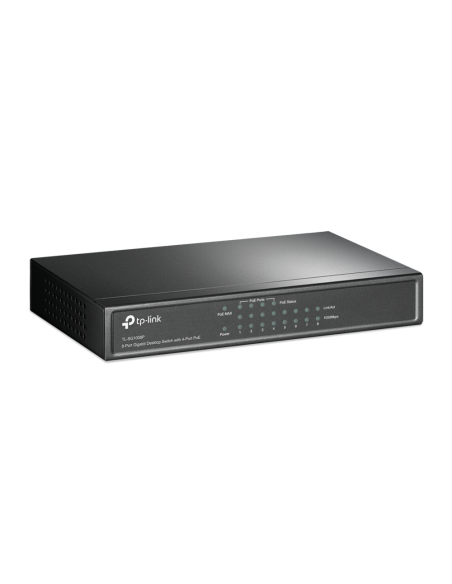 TP-Link TL-SG1008P Gestionado Gigabit Ethernet (10/100/1000) Energía sobre Ethernet (PoE) Gris