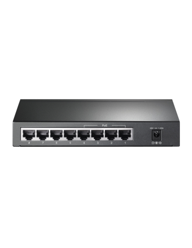 TP-Link TL-SG1008P Gestionado Gigabit Ethernet (10/100/1000) Energía sobre Ethernet (PoE) Gris