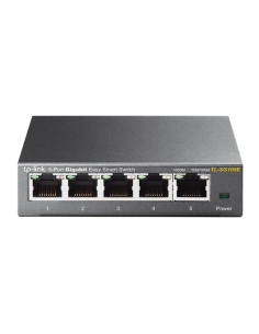 TP-Link TL-SG105E Gestionado L2 Gigabit Ethernet (10/100/1000) Negro 2