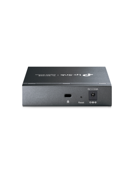 TP-Link TL-SG105E Gestionado L2 Gigabit Ethernet (10/100/1000) Negro