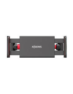 AISENS Soporte Coche Ajustable (1 Pivote) Para Reposacabezas Para Telefono / Tablet, Rojo 2