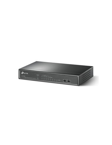 TP-Link TL-SF1008P No administrado Fast Ethernet (10/100) Energía sobre Ethernet (PoE) Negro