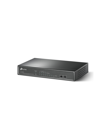 TP-Link TL-SF1008P No administrado Fast Ethernet (10/100) Energía sobre Ethernet (PoE) Negro