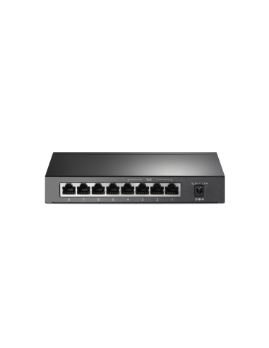 TP-Link TL-SF1008P No administrado Fast Ethernet (10/100) Energía sobre Ethernet (PoE) Negro