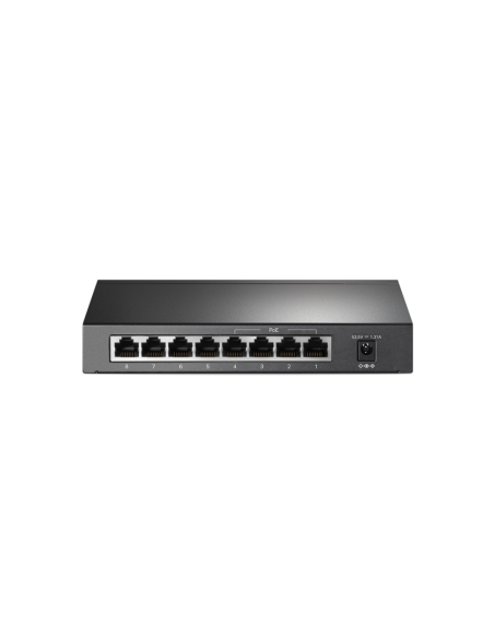 TP-Link TL-SF1008P No administrado Fast Ethernet (10/100) Energía sobre Ethernet (PoE) Negro