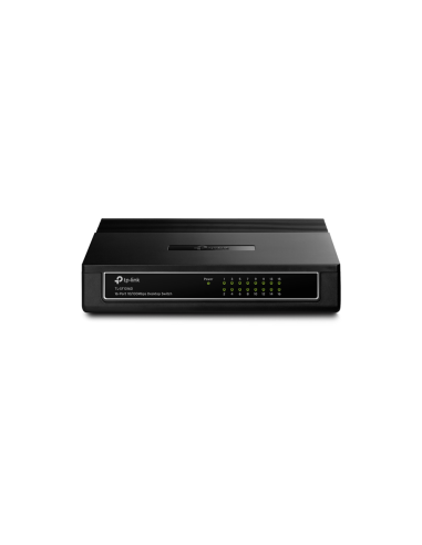 TP-Link TL-SF1016D No administrado Fast Ethernet (10/100) Negro