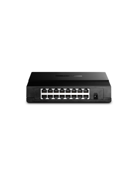 TP-Link TL-SF1016D No administrado Fast Ethernet (10/100) Negro