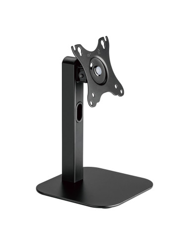 AISENS Soporte de Mesa Eco Giratorio e Inclinable Para Monitor/POS 2.5kg de 10"-24", Negro