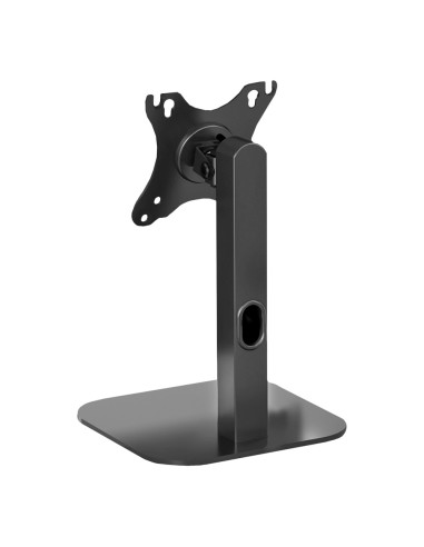 AISENS Soporte de Mesa Eco Giratorio e Inclinable Para Monitor/POS 2.5kg de 10"-24", Negro