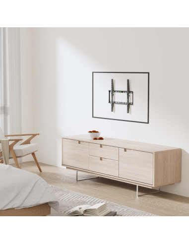 AISENS Soporte Eco Inclinable Para Monitor/TV 45Kg de 32-75", Negro