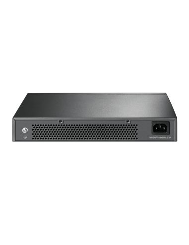 TP-Link TL-SG1024DE Gestionado L2 Gigabit Ethernet (10/100/1000) 1U Negro