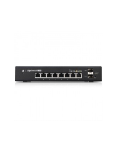 Ubiquiti EdgeSwitch 8 Gestionado Gigabit Ethernet (10/100/1000) Energía sobre Ethernet (PoE) Negro