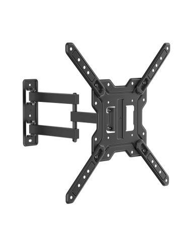 AISENS Soporte Eco Giratorio, Inclinable Para Monitor/TV 30kg (3 Pivotes) De 23"-65", Negro