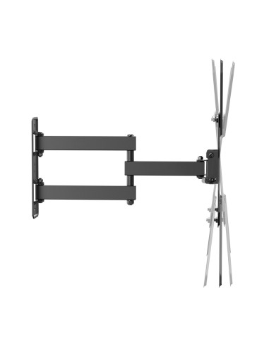 AISENS Soporte Eco Giratorio, Inclinable Para Monitor/TV 30kg (3 Pivotes) De 23"-65", Negro