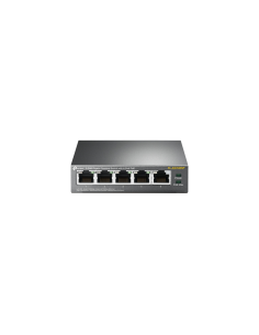 TP-Link TL-SG1005P No administrado Gigabit Ethernet (10/100/1000) Energía sobre Ethernet (PoE) Negro