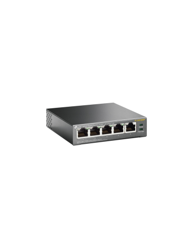 TP-Link TL-SG1005P No administrado Gigabit Ethernet (10/100/1000) Energía sobre Ethernet (PoE) Negro