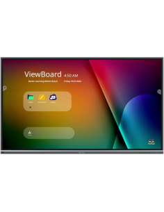 Viewsonic IFP6550-5F pizarra blanca interactiva 165,1 cm (65") 3840 x 2160 Pixeles Pantalla táctil Negro HDMI