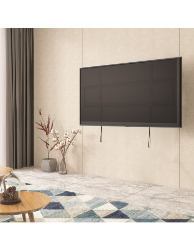 AISENS Soporte ECO Inclinable para Monitor/TV 75Kg de 37-90, Negro