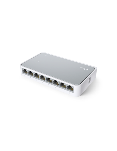 TP-Link TL-SF1008D No administrado Fast Ethernet (10/100) Blanco