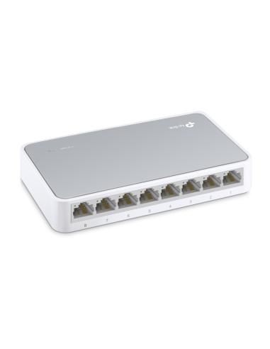 TP-Link TL-SF1008D No administrado Fast Ethernet (10/100) Blanco