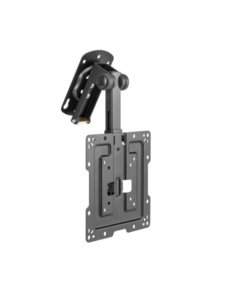 AISENS Soporte de Techo Giratorio, Plegable para Monitor/TV 20Kg de 19-43, Negro