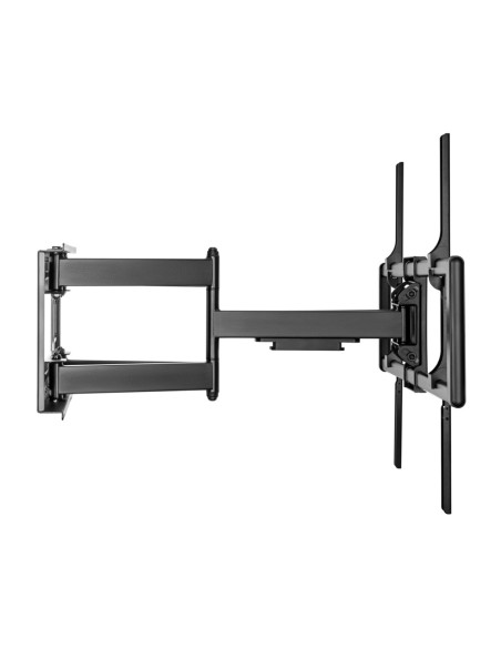 AISENS Soporte Pro Giratorio, Inclinable Y Nivelable Para Monitor/tv 120kg De 60-120, Negro