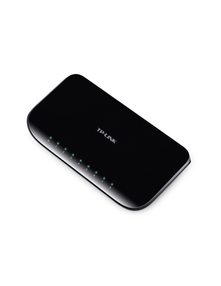 TP-Link TL-SG1008D No administrado Gigabit Ethernet (10/100/1000) Negro