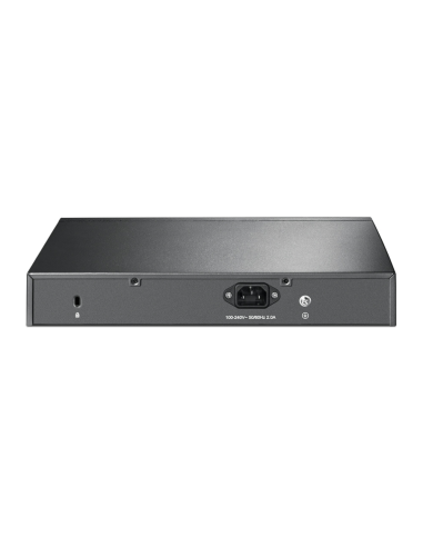TP-Link TL-SG1016PE Gestionado L2 Gigabit Ethernet (10/100/1000) Energía sobre Ethernet (PoE) 1U Negro