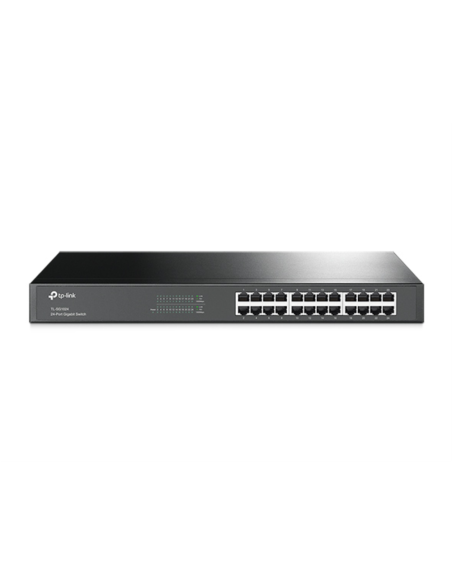 TP-Link TL-SG1024 No administrado Gigabit Ethernet (10/100/1000) 1U Negro